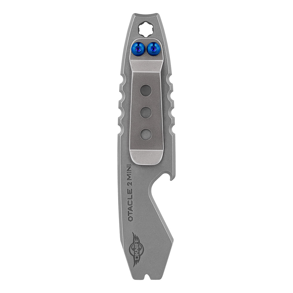Otacle 2 Mini EDC Titanium Pry Bar with Pocket Clip