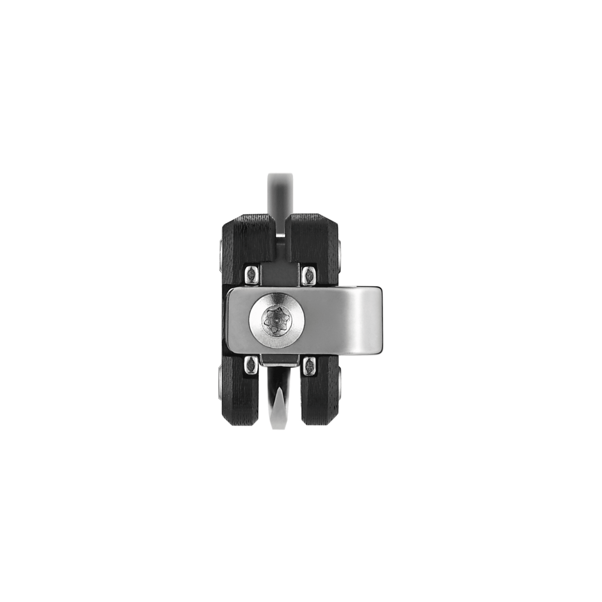 AION Black G10 Flipper Folding Pocket Knife