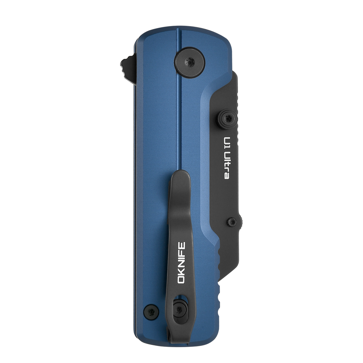 U1 Ultra Navy Blue Pocket Folding Utility Knife with Ceramic Blade