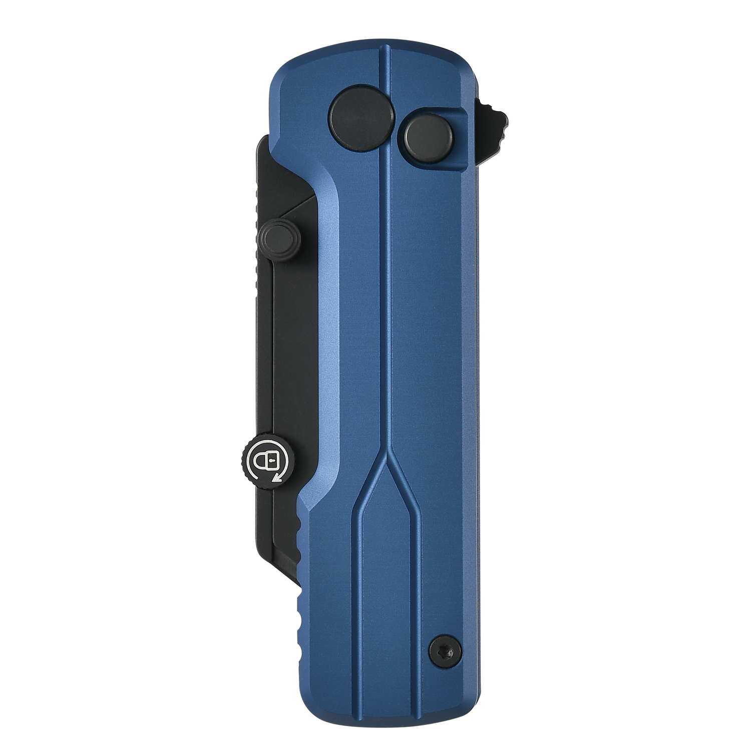 U1 Ultra Navy Blue Pocket Folding Utility Knife with Ceramic Blade