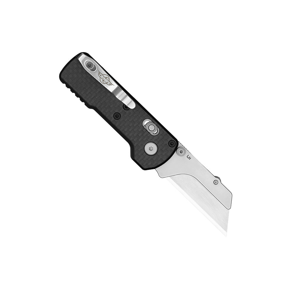 U1 Carbon Fiber Overlay Folding Utility Knife