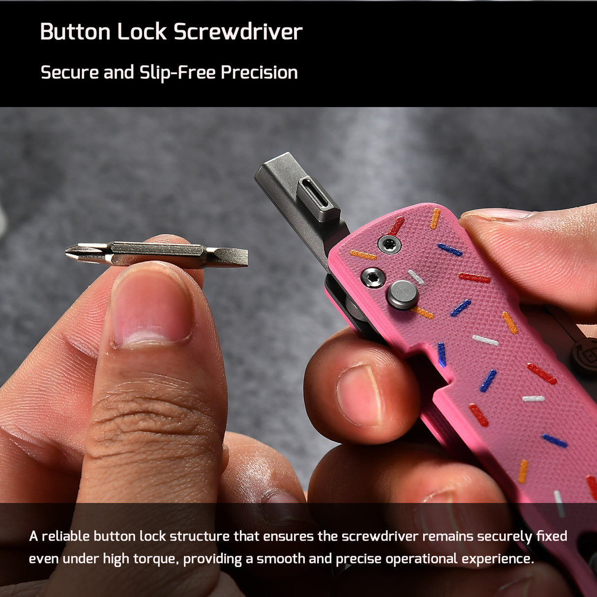 U1 Pro Carbon Fiber Overlay Multitool Folding Utility Knife with Folding Screwdriver