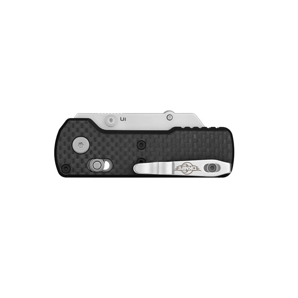 U1 Carbon Fiber Overlay Folding Utility Knife