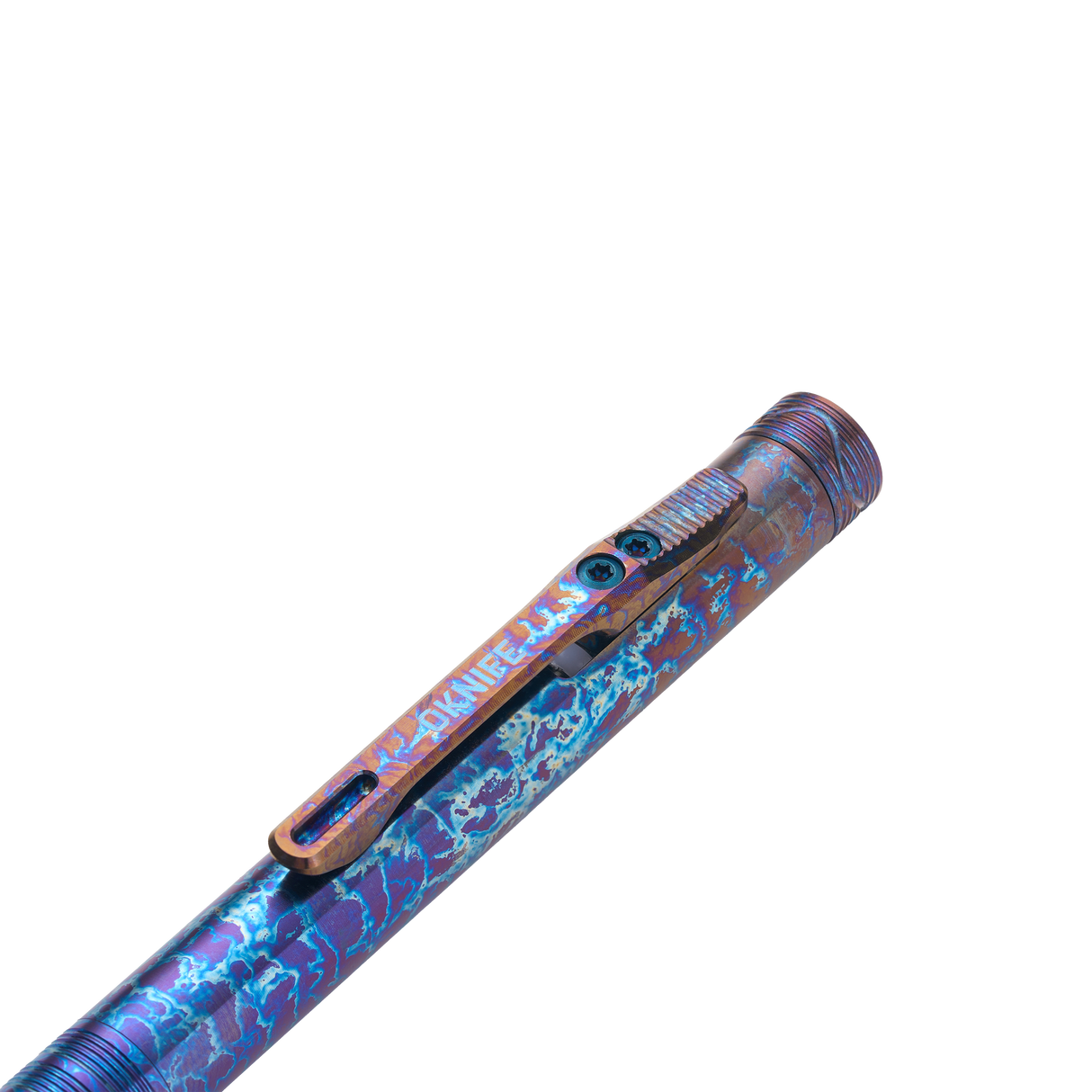 OKNIFE B1 Lightning Strike Design Titanium EDC Pen
