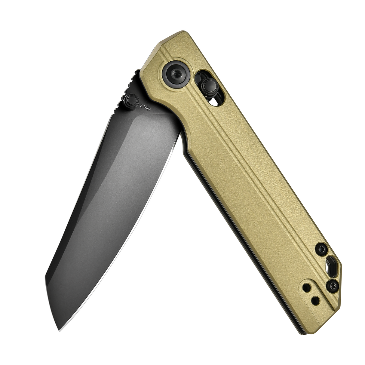 XEN Olive Green Rail Lock Folding Pocket Knife