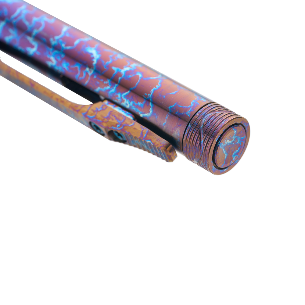 OKNIFE B1 Lightning Strike Design Titanium EDC Pen