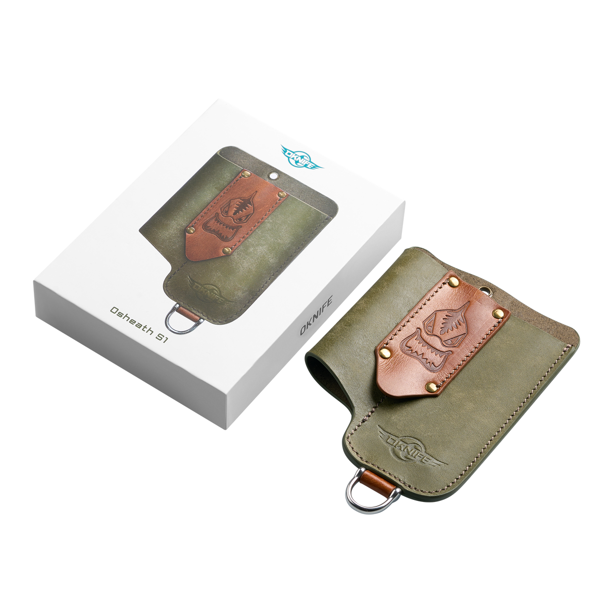 OKNIFE Osheath S1 3-in-1 Leather Sheath