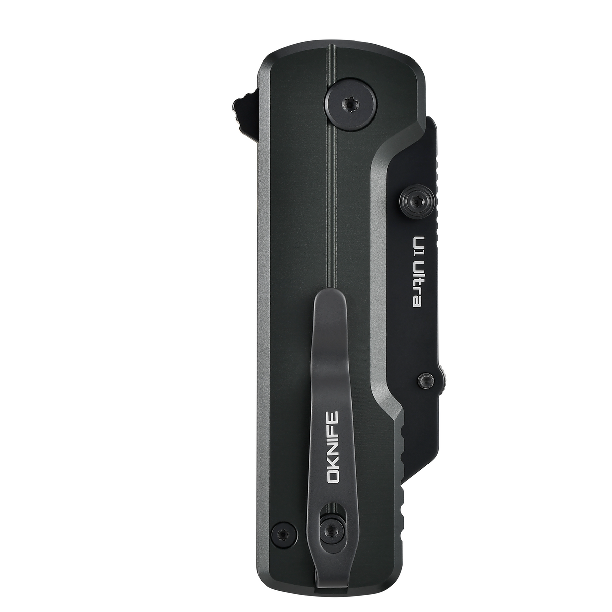 U1 Ultra Stealth Grey Pocket Folding Utility Knife with Ceramic Blade