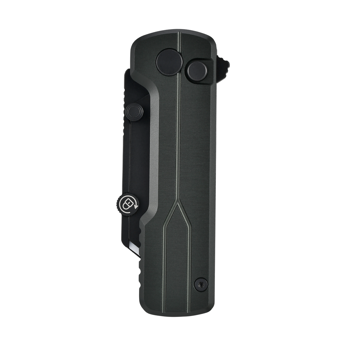 U1 Ultra Stealth Grey Pocket Folding Utility Knife with Ceramic Blade