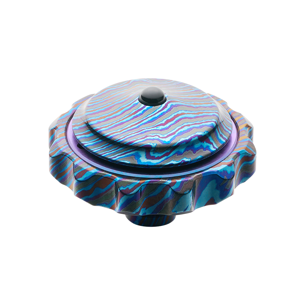 Spinning Top Zirconium Damascus