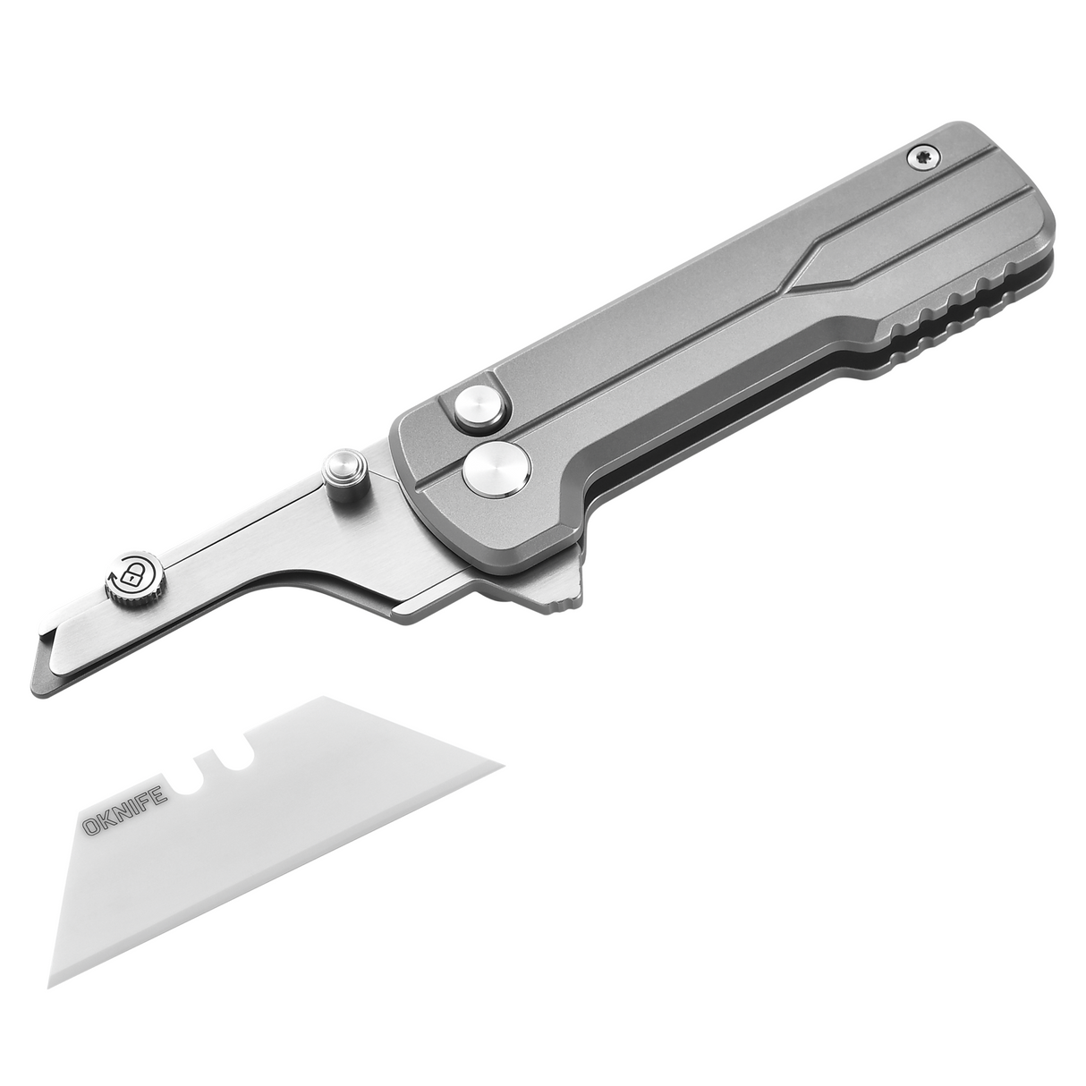 U1 Ultra Titanium Pocket Folding Utility Knife with Ceramic Blade