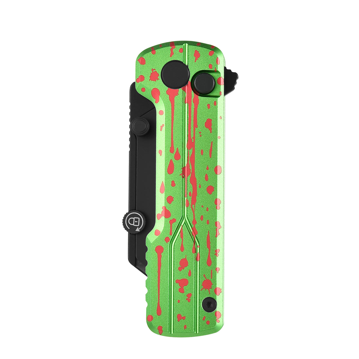 U1 Ultra Zombie Green Pocket Folding Utility Knife with Ceramic Blade