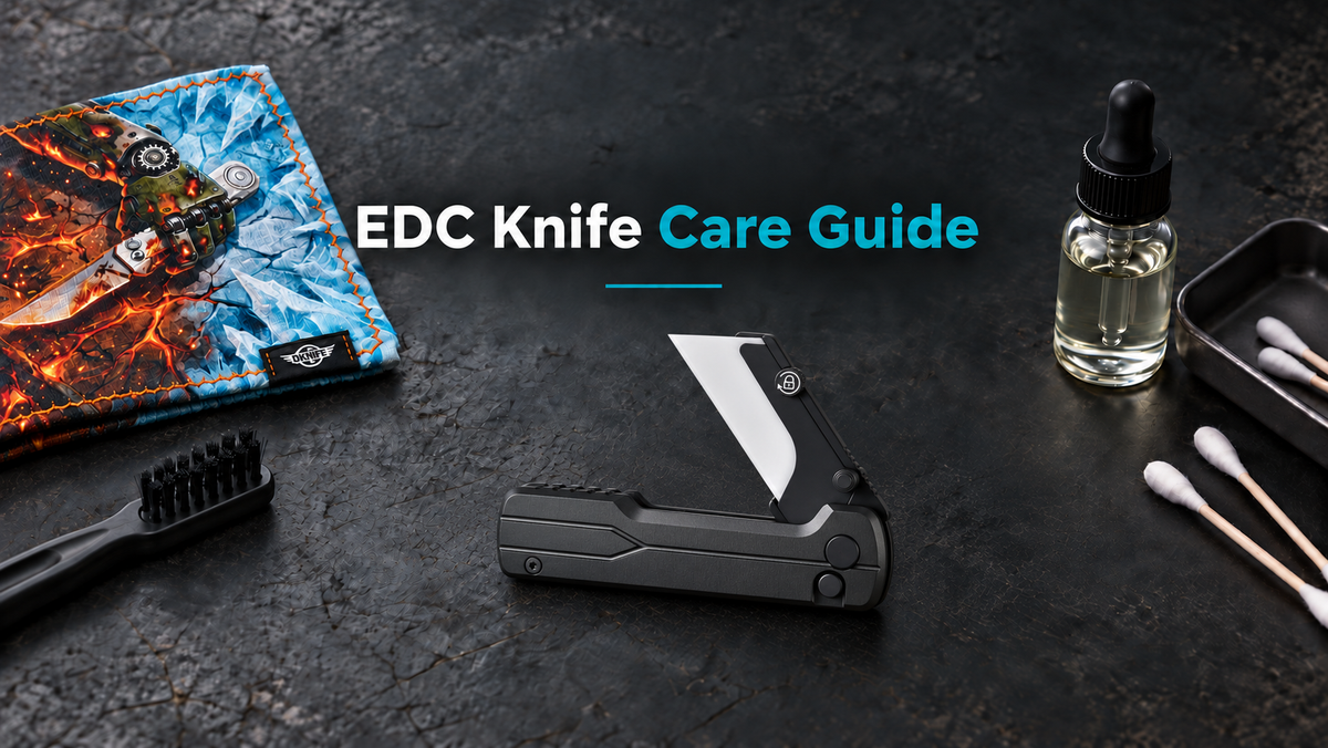 How to Clean and Maintain Your EDC Knife: A Simple Guide