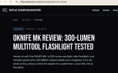 Rifle Configurator Reviews the OKNIFE MK
