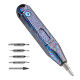 D1 Zirconium Damascus Bundle Spinning Top
