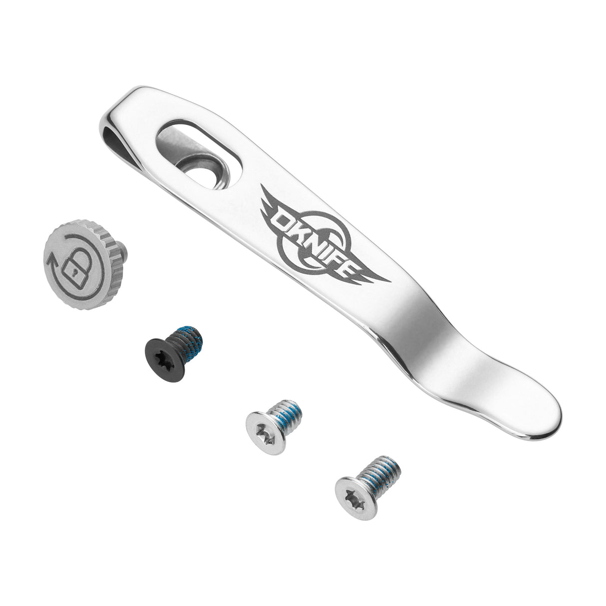 OKNIFE U1 Series Replacement Pocket Clip & Screw Kit