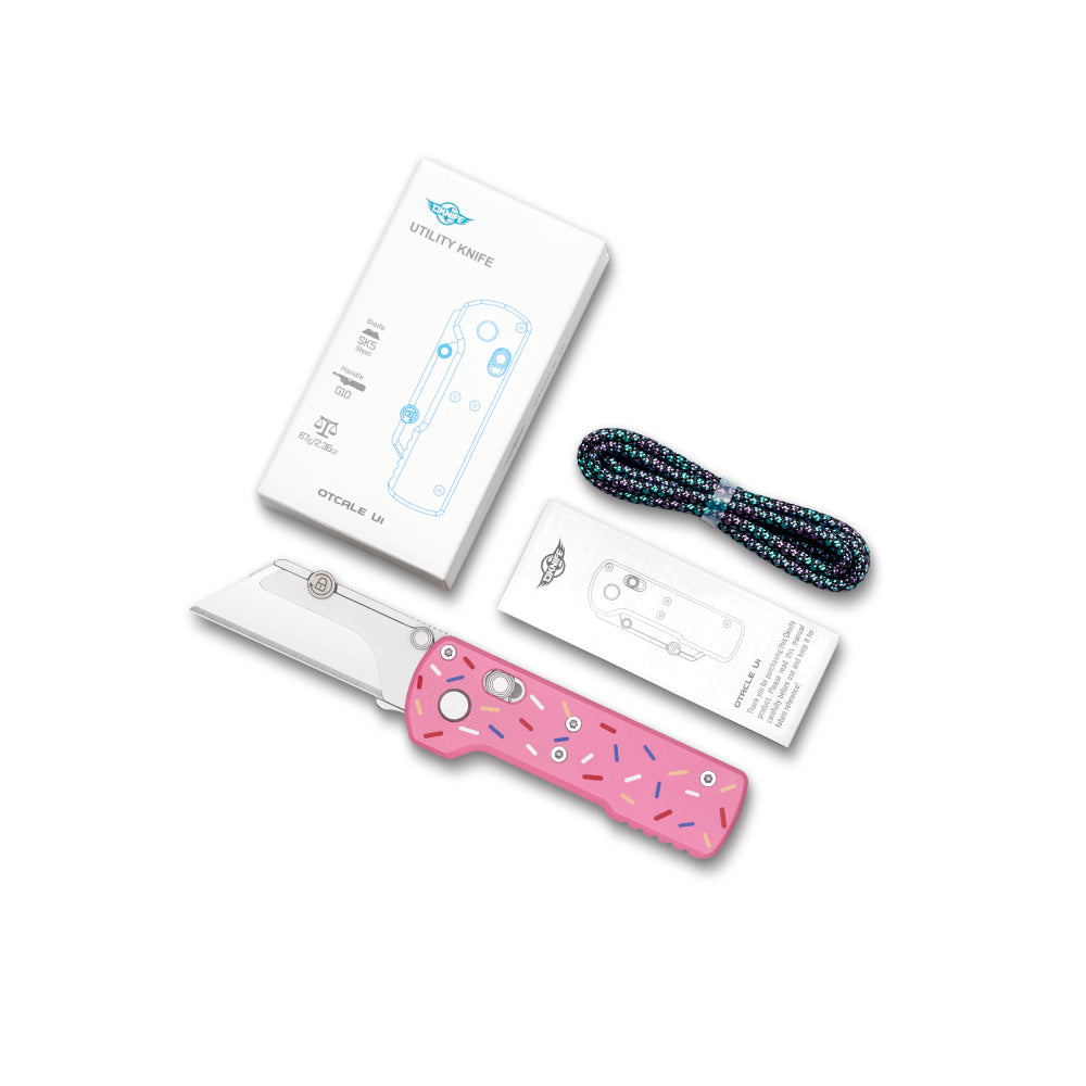 U OKA ① U1 Doughnut Folding Utility Knife – OKNIFE