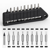 OKNIFE MBS1 4mm Hex Bit Screwdriver Set, 9 PCS Durable S2 Tool Steel Double-Ended Bit Set with Eternal Pencil, Ideal for Opry, D1, U1 Pro Series and Other 4mm Hex Nut Drivers