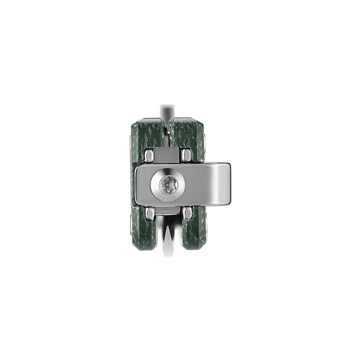 AION Green Micarta Flipper Folding Pocket Knife