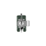 AION Green Micarta Flipper Folding Pocket Knife