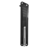 AION Black G10 Flipper Folding Pocket Knife