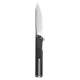 AION Black G10 Flipper Folding Pocket Knife