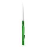 AION Zombie Green Flipper Folding Pocket Knife