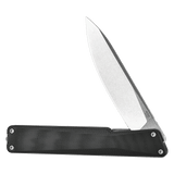 AION Black G10 Flipper Folding Pocket Knife