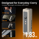 OKNIFE MK | 3-in-1 EDC Utility Tool | Flashlight, Pocket Knife & Screwdriver