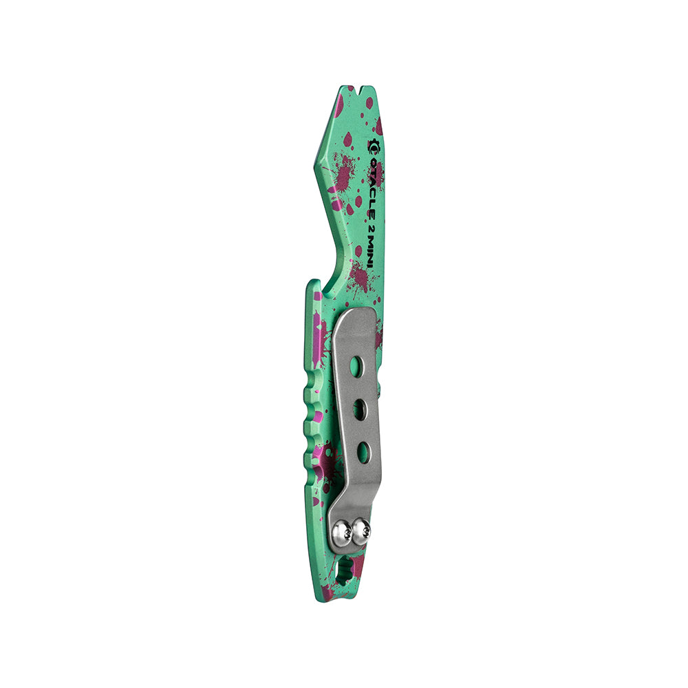 Otacle 2 Mini EDC Titanium Pry Bar with Pocket Clip – OKNIFE