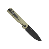 Duron Folding Pocket Knife with OAL Handle | Nitro-V Steel Drop Point Blade | PVD Coating | Frame-Lock