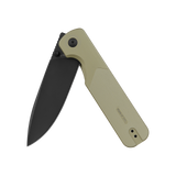 Duron Folding Pocket Knife with OAL Handle | Nitro-V Steel Drop Point Blade | PVD Coating | Frame-Lock