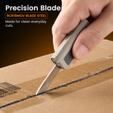 OKNIFE MK | 3-in-1 EDC Utility Tool | Flashlight, Pocket Knife & Screwdriver