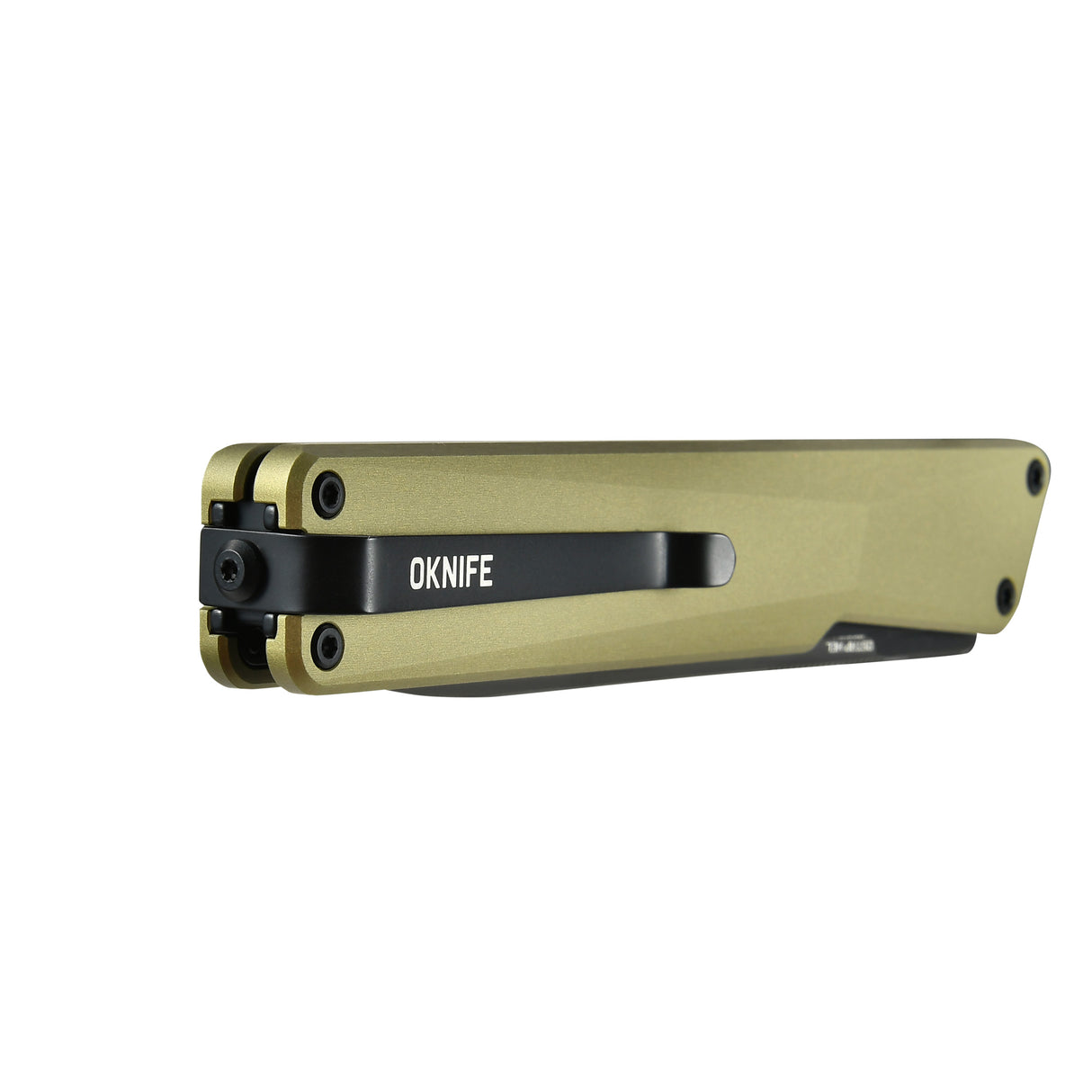 AION Olive Green Flipper Folding Pocket Knife