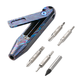 D1 Zirconium Damascus Bundle Spinning Top