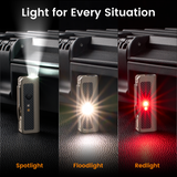 OKNIFE MK | 3-in-1 EDC Utility Tool | Flashlight, Pocket Knife & Screwdriver