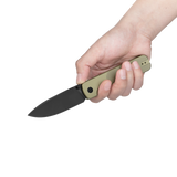 Duron Folding Pocket Knife with OAL Handle | Nitro-V Steel Drop Point Blade | PVD Coating | Frame-Lock