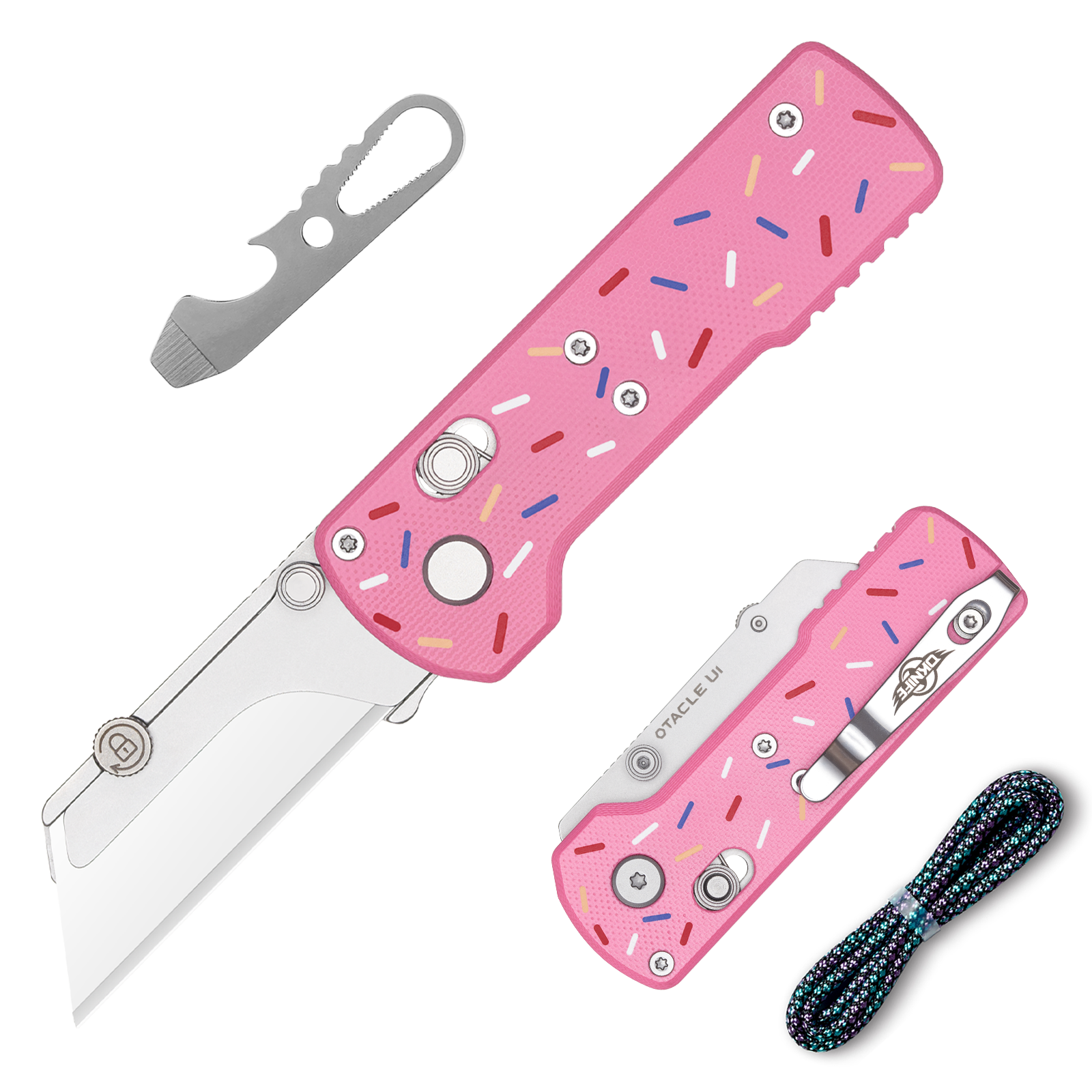 U1 Doughnut Folding Utility Knife – OKNIFE
