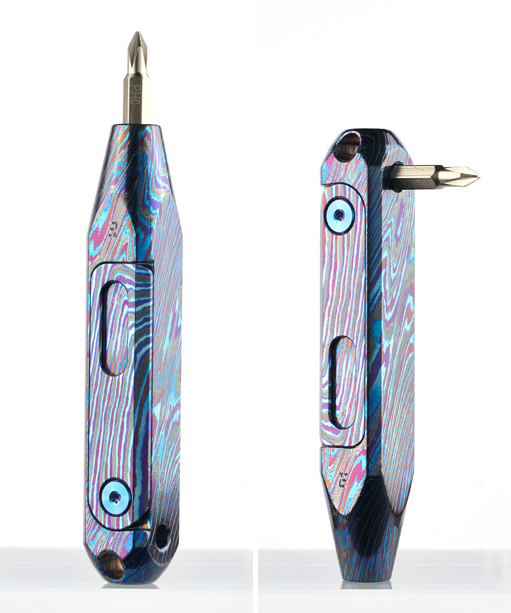 D1 screwdriver used in the sideways bit mounting position