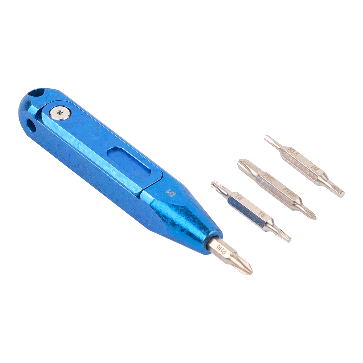 D1 Snowflake Blue EDC Multi-Bit Driver