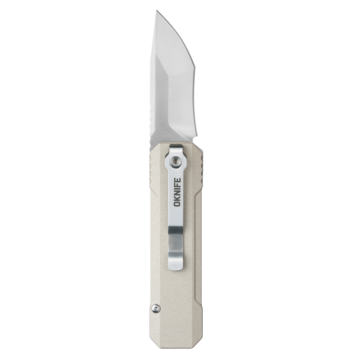 OKNIFE LK Folding Knife with Rechargeable Flashlight & RGB Light