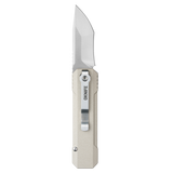 OKNIFE LK Folding Knife with Rechargeable Flashlight & RGB Light