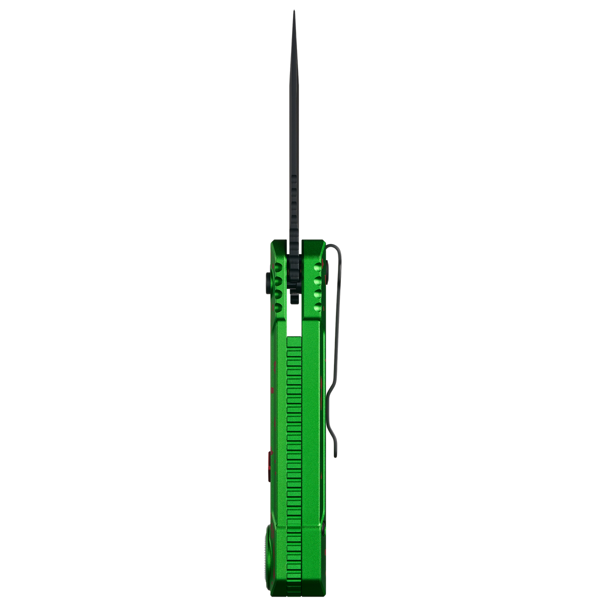 OKNIFE LK Zombie Green Folding Knife with Rechargeable Flashlight & RGB Light (Pre-order)