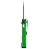 OKNIFE LK Zombie Green Folding Knife with Rechargeable Flashlight & RGB Light (Pre-order)
