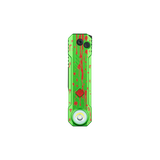 OKNIFE LK Zombie Green Folding Knife with Rechargeable Flashlight & RGB Light