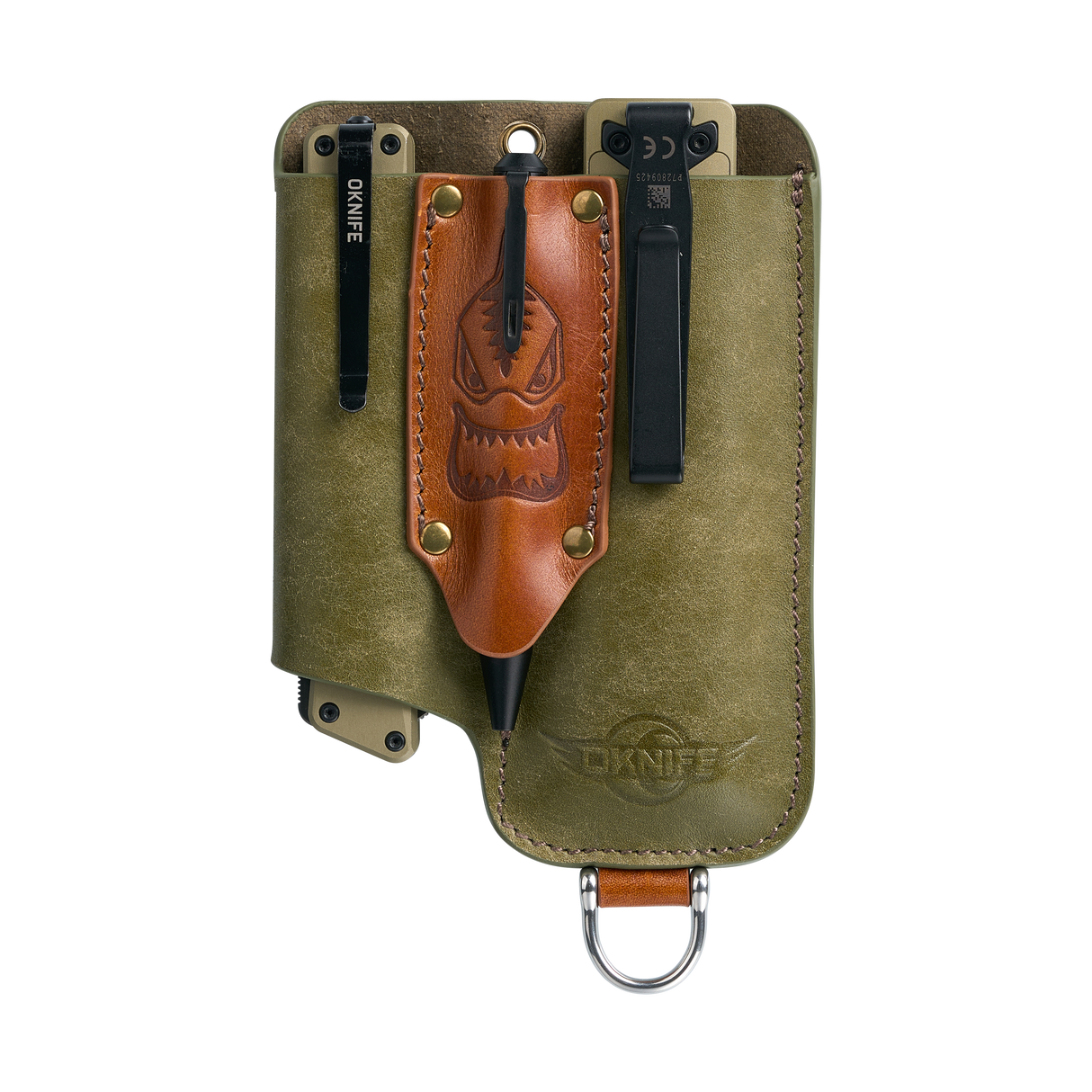 OKNIFE Osheath S1 3-in-1 Leather Sheath