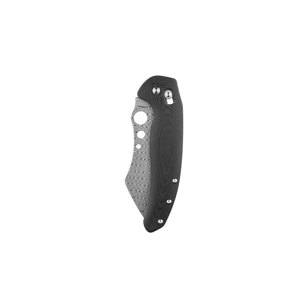 Sentry R1 Folding Chef Knife 4.61'' Steel Blade | Outdoor Kitchen Pocket Knife with G10 Handle (Damascus)