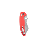 Sentry R1 Folding Chef Knife 4.61'' Steel Blade | Outdoor Kitchen Pocket Knife with G10 Handle (Damascus)