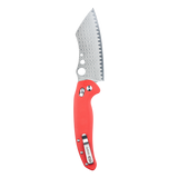 Sentry R1 Folding Chef Knife 4.61'' Steel Blade | Outdoor Kitchen Pocket Knife with G10 Handle (Damascus)