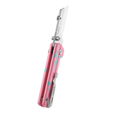 U1 Ultra Zombie Pink Pocket Folding Utility Knife with Ceramic Blade
